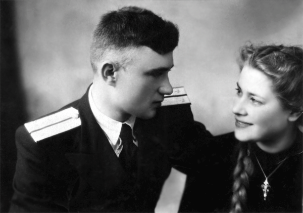 эмиль спиридонов с женой 1948 год