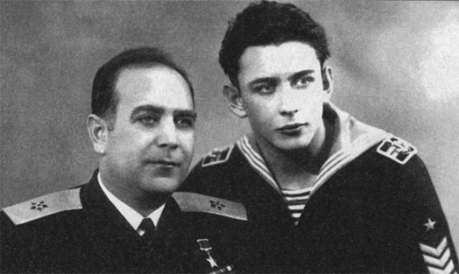 Владимир Египко с отцом